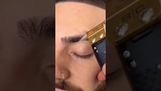 Eyebrow Cut For Trimmer  eyebrow cut slits mens eyebrow skincare adi [upl. by Bradway]