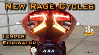 Ducati 1299 Panigale Tinkering  Fender Eliminator  Tail Tidy  New Rage Cycles [upl. by Adnoved356]