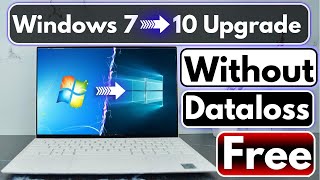 windows 7 to windows 10 free upgrade Without Data Loss [upl. by Pinkerton]