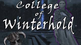 Skyrim How To Get Into the College of Winterhold Mage Guild [upl. by Loredana]