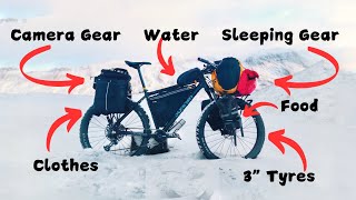 My Iceland Winter Bikepacking Setup Rig [upl. by Hearsh]