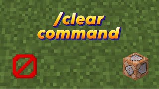 Clear Command  How To Clear Items From Player [upl. by Puna]