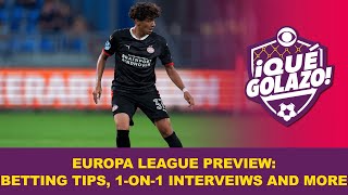 Europa League Preview BETTING TIPS USMNT Richy Ledezma and Nicholas Gioacchini Liga MX Playoffs [upl. by Scherman]