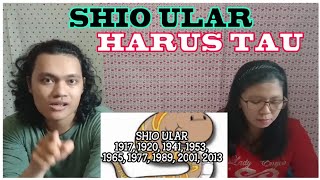 SHIO ULAR HARUS TAU TERNYATA BEGINI KARAKTER DAN KEPRIBADIAN SHIO ULAR [upl. by Pappano816]