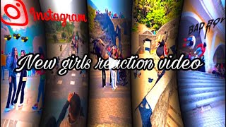 New public reaction video 🥵 with cute girls 😉😉 YouTubeIndia YouTube Thecrazyflipper01 [upl. by Jacquelynn191]