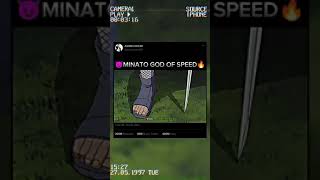 THE GOD OF SPEED MINATO NAMIKAZE [upl. by Ahsimin663]