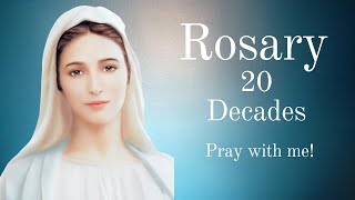 Rosary Prayers  20 Decade Rosary  All Mysteries [upl. by Berman]