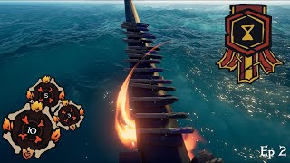 Galleon Hourglass PVP  Sea of Thieves  Gold and Glory Weekend  Ep 2 [upl. by Natsirc889]