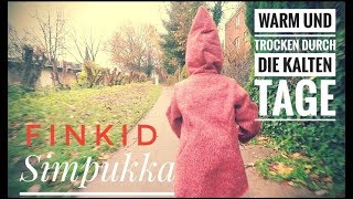 Finkid HERBST OUTFITWollstrick Softshelljacke Simpukka Wind RotKINDERMODEFASHION DEUTSCH [upl. by Einaoj]