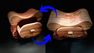 How to make a beautiful bandsaw box using scrap woods [upl. by Ashatan]