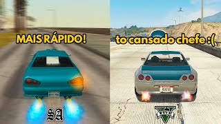 20 Coisas que o GTA San Andreas faz MELHOR que o GTA 5 [upl. by Gerhardt]