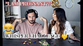 The WHISPER CHALLENGE quotI AM PREGNANTquot [upl. by Aihsenad374]