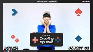 BOYS24 Profile ‘Creating My Profile’– Ep27 BOY MinHwanENG ver [upl. by Jacob]