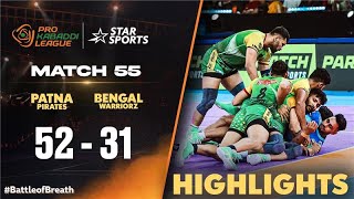 Devanks PatnaPirates win against BengalWarriorz  ProKabaddionStar [upl. by Anoid]