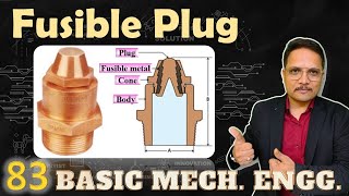 Fusible Plug Basics Structure Working amp Location in Boiler Explained [upl. by Anelrahc]