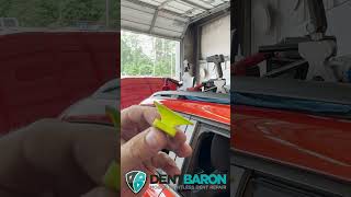 Glue Pull PDR  Paintless Dent Repair  Dent Baron Raleigh NC paintlessdentrepair automobile [upl. by Norit]