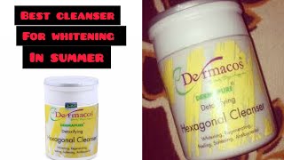 Affordable dermacos hexagonal cleanserbest cleanser in summerall skin types cleanser [upl. by Gnilsia]