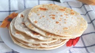 COMO HACER TORTILLAS MEXICANAS DE TRIGO [upl. by Suoicerp]