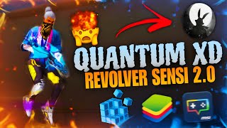 Revealing Quantum XD Paid Sensi which provides 99 headshot Rate  Bluestacks 5  MSI 5 [upl. by Hinkel]