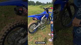 2023 YZ450F Yoshimura Exhaust Barks TOO LOUD shorts [upl. by Nika717]