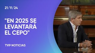 Caputo anunció que se discute cuánta plata aportará el FMI [upl. by Ahsienar]