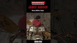 James Gadson Drums The Original BARRYWHITE GROOVE jamesgadson drummerworld [upl. by Alegna107]