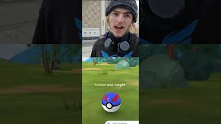 ✨️I Caught a SHINY SOLOSIS in Pokémon GO✨️ pokemon shorts [upl. by Caesar114]