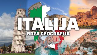 ITALIJA  SVE O ITALIJI  Brza Geografija [upl. by Greenland]