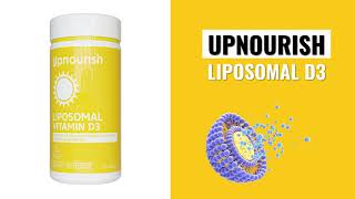 UpNourish Liposomal Vitamin D3 5000 IU [upl. by Uwkuhceki640]