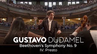 Gustavo Dudamel  Beethoven Symphony No 9  Mvmt 4 Orquesta Sinfónica Simón Bolívar [upl. by Oznarol376]