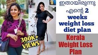 2 weeks weight loss diet plan  Aarkum cheyam malayalam weight loss diet plan Simply Home by Geetz [upl. by Etram]