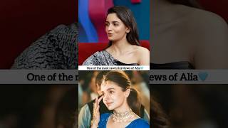 One of the raw interview of Alia Bhatt🥰😘😉aliabhatt interview rawhighlights [upl. by Danzig]