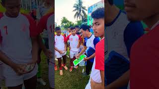 Guwahati ASEB SC Cosher Teaching to Player Before the Match at Udalguri UN Bramha Gold Cup 2024 [upl. by Oiralednac]