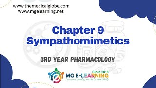 Sympathomimetics Chapter 9 Autonomic Drugs Pharmacology [upl. by Beverlee451]