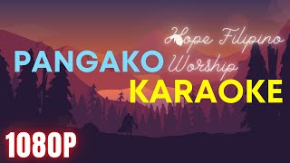 Pangako Karaoke  Hope Filipino Worship [upl. by Kohl]