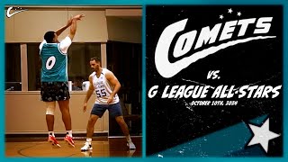 COMETS vs G LEAGUE ALLSTARS  October 10 2024 [upl. by Pillow]