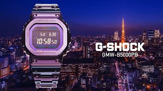 New GShock GMWB5000PB6  Midnight Tokio  Official Video [upl. by Chalmers]