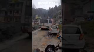 HRTC BUSS pahadivlogs pendruvlogger tranding funny shortsfeed shoets hrtchimachal [upl. by Ardys]