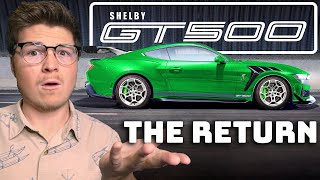 2025 Ford Mustang Shelby GT500 WHAT YOU NEED TO KNOW [upl. by Oicatsana]