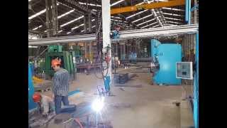 CNC Gantry welding [upl. by Elkcim]