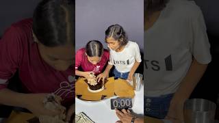 बाप रे आप दोनों बच्चों ने तूफान ला दिया 🤬 Cake Eating Challenge 🥵 Wining Prize 1500₹🥵 Mukbang [upl. by Yerggoeg]