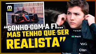 CARONA EXCLUSIVA ENZO FITTIPALDI quer a F1 mas não FECHA PORTAS à FÓRMULA E e manda real sobre F2 [upl. by Nivets714]