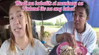 HINDI NA BABALIK SI MANINAY SA FINLAND DITO NA SIYA MAG STAY PARA SA HOUSE NIYA 🏠 SIMPLE PROVINCE [upl. by Adnolehs]