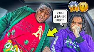 I POOPED 💩FLOW CAR PRANK he kicked me out [upl. by Richards]