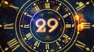 New Year Countdown 2024 🎆 Best NEW YEAR COUNTDOWN 30 seconds TIMER with sound effects 🎆 [upl. by Ainesy]