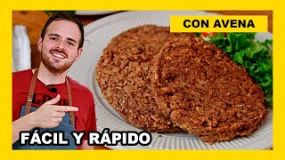 🔶Como hacer HAMBURGUESAS de LENTEJAS y nuez  SÍN harina de trigo y SÍN huevo [upl. by Rivkah]