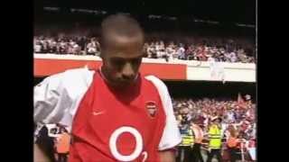 20032004 Arsenal 21 Leicester goals and title celebration [upl. by Amadeus]