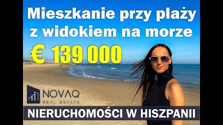 Mieszkanie z widokiem na morze w Hiszpanii TORREVIEJA 50m od plaży Basen  Nieruchomości w Hiszpanii [upl. by Odrude]