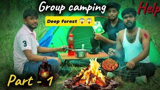 group camping in forest  camping in India  camping videos   part1 [upl. by Egas]