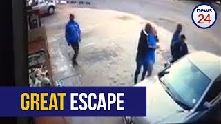 WATCH Durban man escapes hijackers puts up a fight [upl. by Ocnarf314]